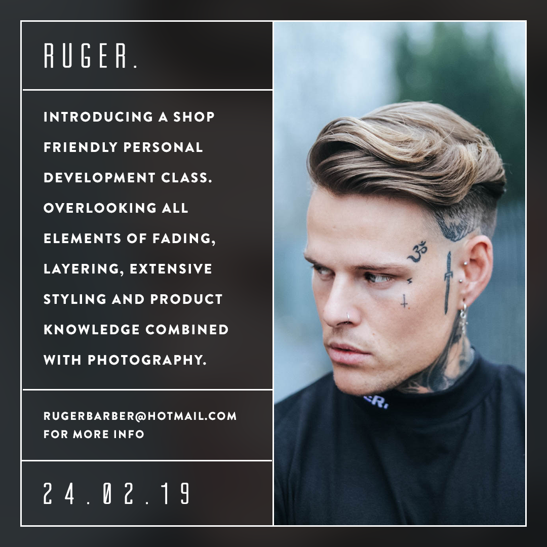 ruger barbers in tameside, education courses