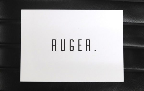 RUGER. Gift Voucher
